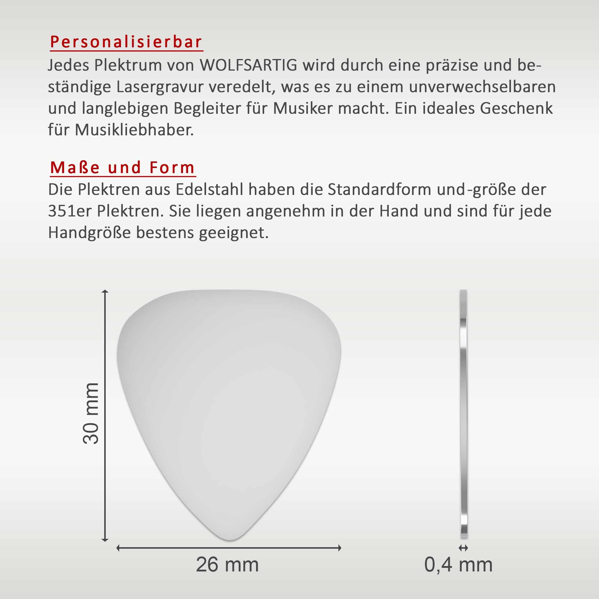 Gitarrenplektren-Vitrine Aus Acryl – Transparente Display-Box Für Plektren, Alle Größen