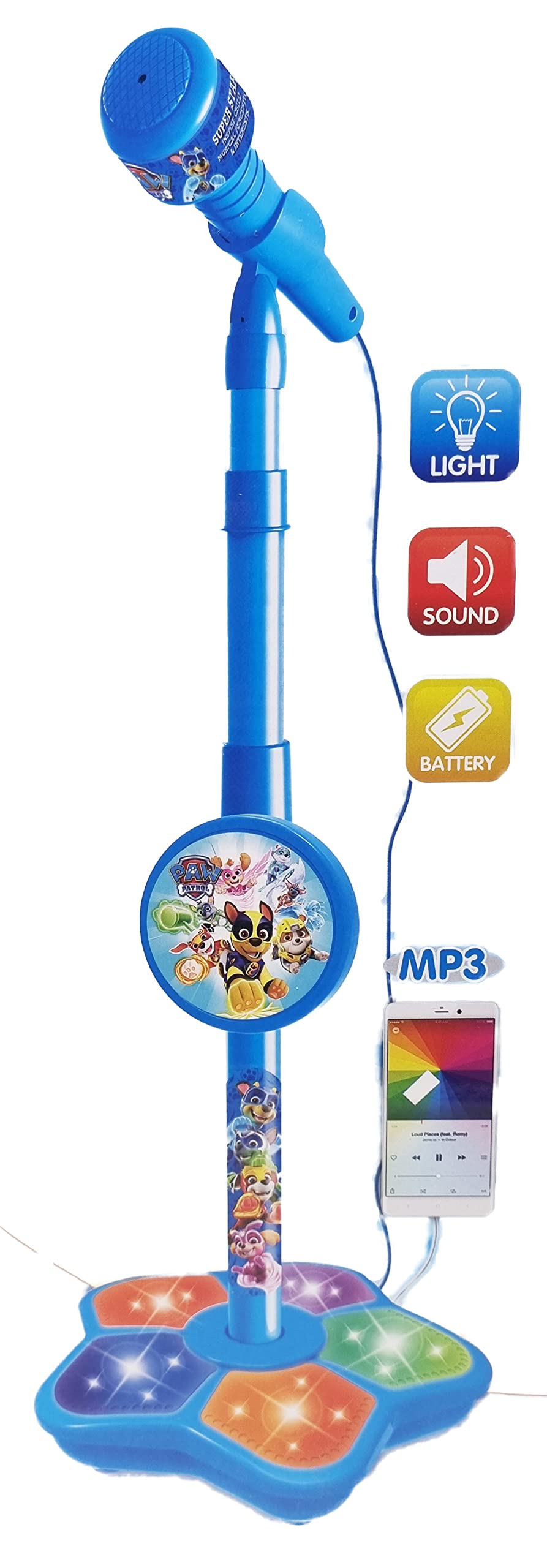 Buy Fusine Paw Patrol Child's Karaoke Children's Toy Stand Up