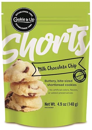 Cookie It Up! Milk Chocolate Shorts, 4.9 Oz