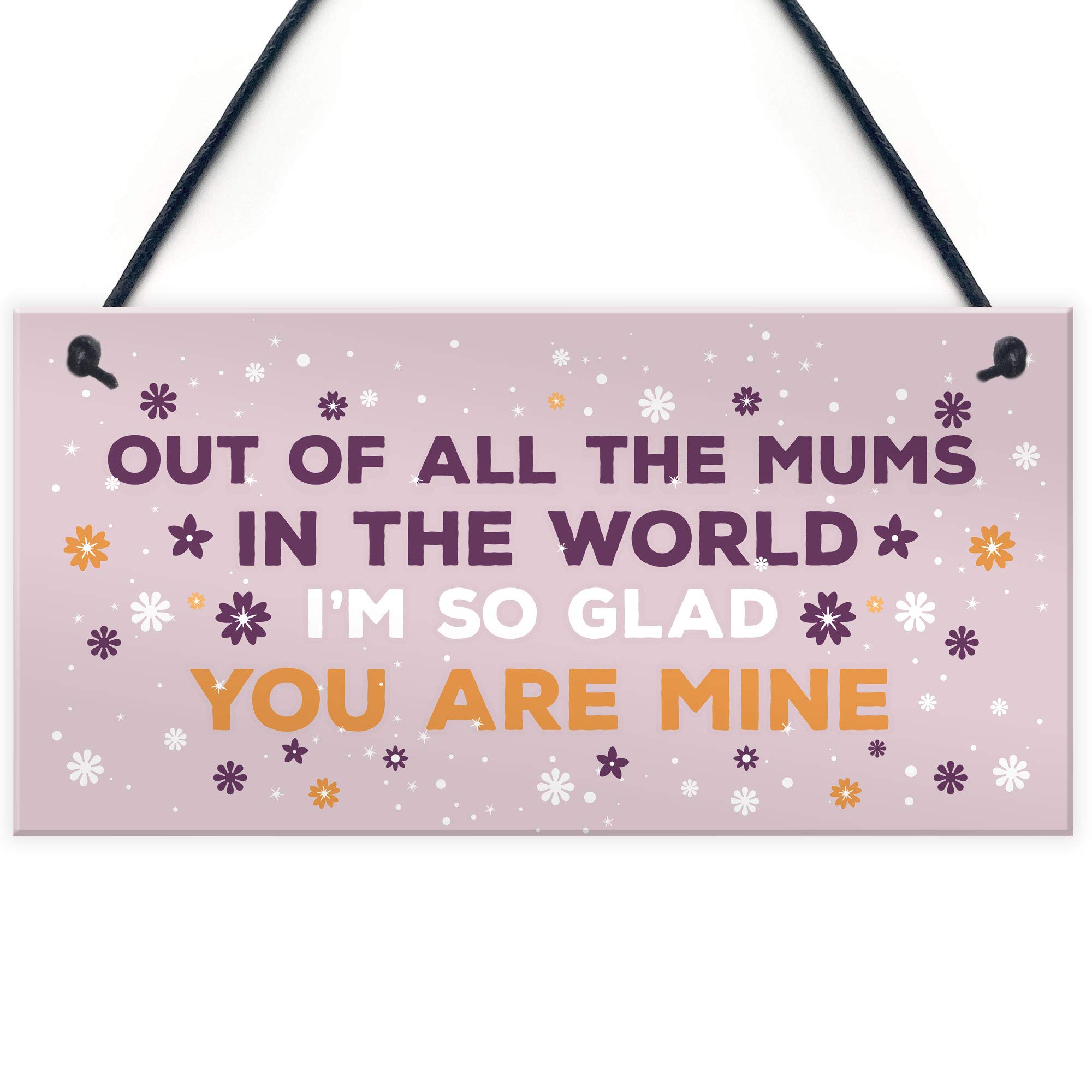 Special Mum Plaque Mum Birthday Christmas Gift From Daughter Son Gift For Her Hanging Plaque