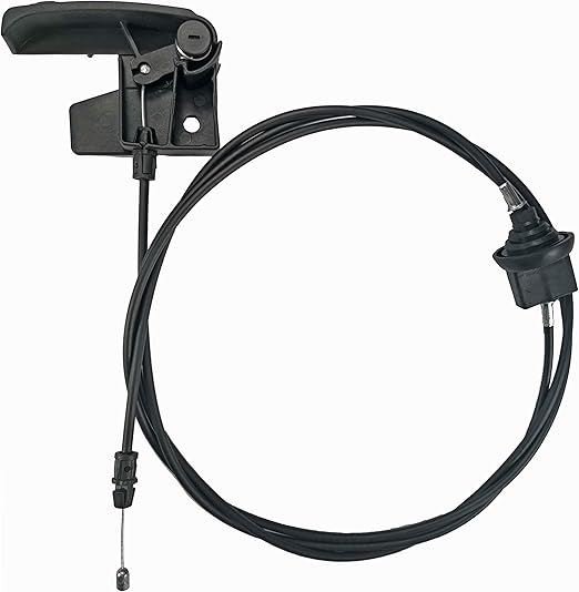 Hood Release Cable & Handle Assembly for 1999-2007 Chevy Chevrolet Avalanche Silverado Tahoe Suburban 1500 2500 3500 GMC Sierra Cadillac Escalade,1999 2000 2001 2002 2003 2004 2005 2006 2007, 15142953