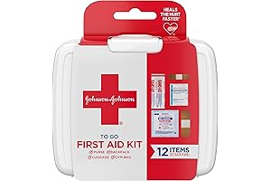 Johnson &johnson First Aid Mini Kit,12 Count Pack of 48