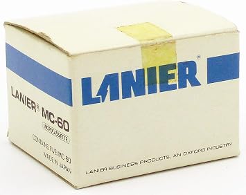 Lanier MC-60 Microcassette Box of 5