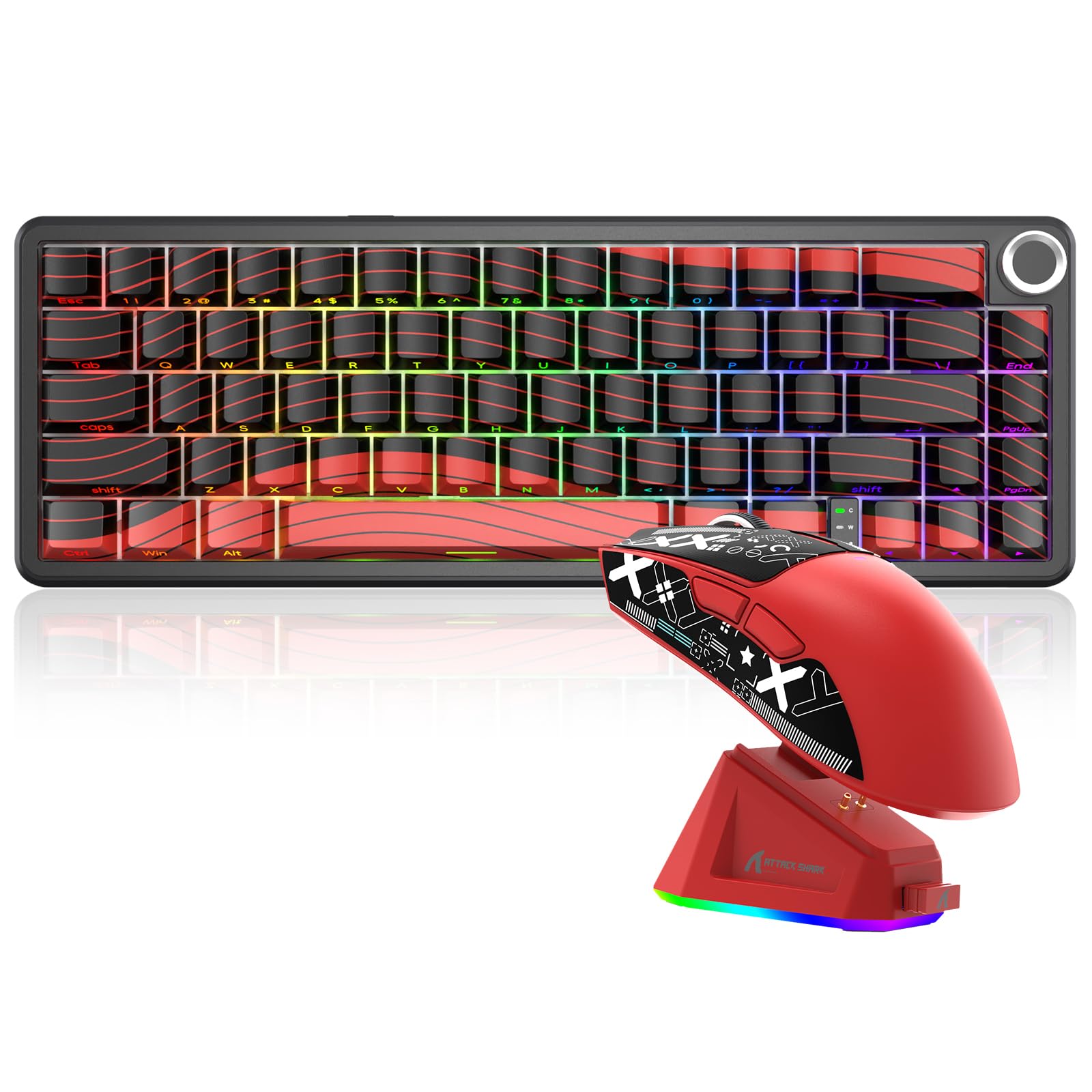 Amazon.com: Attack Shark X65PRO HE & X11 Gaming Combo–Hall Effect
