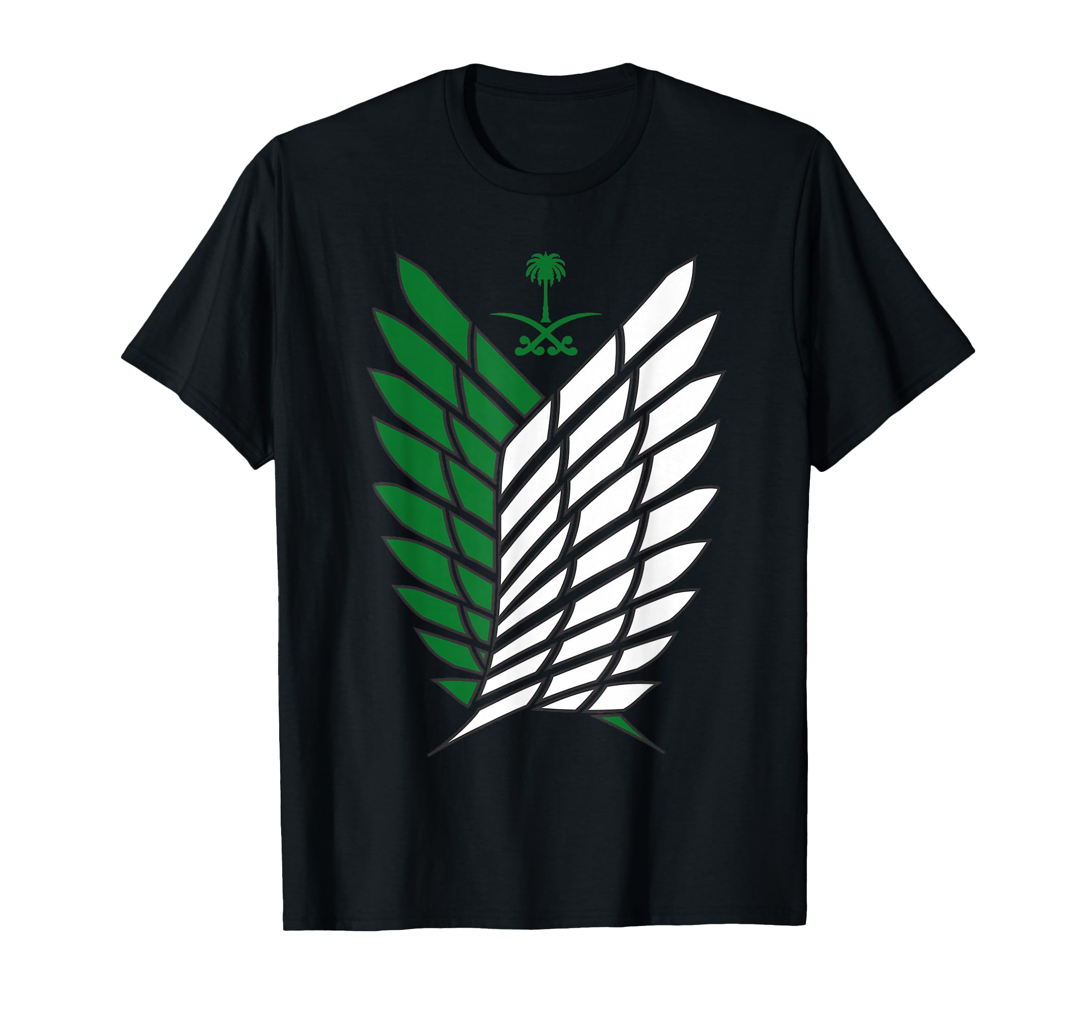Saudi Flag Colour Saudi Arabia National Day Gift 91 T-Shirt