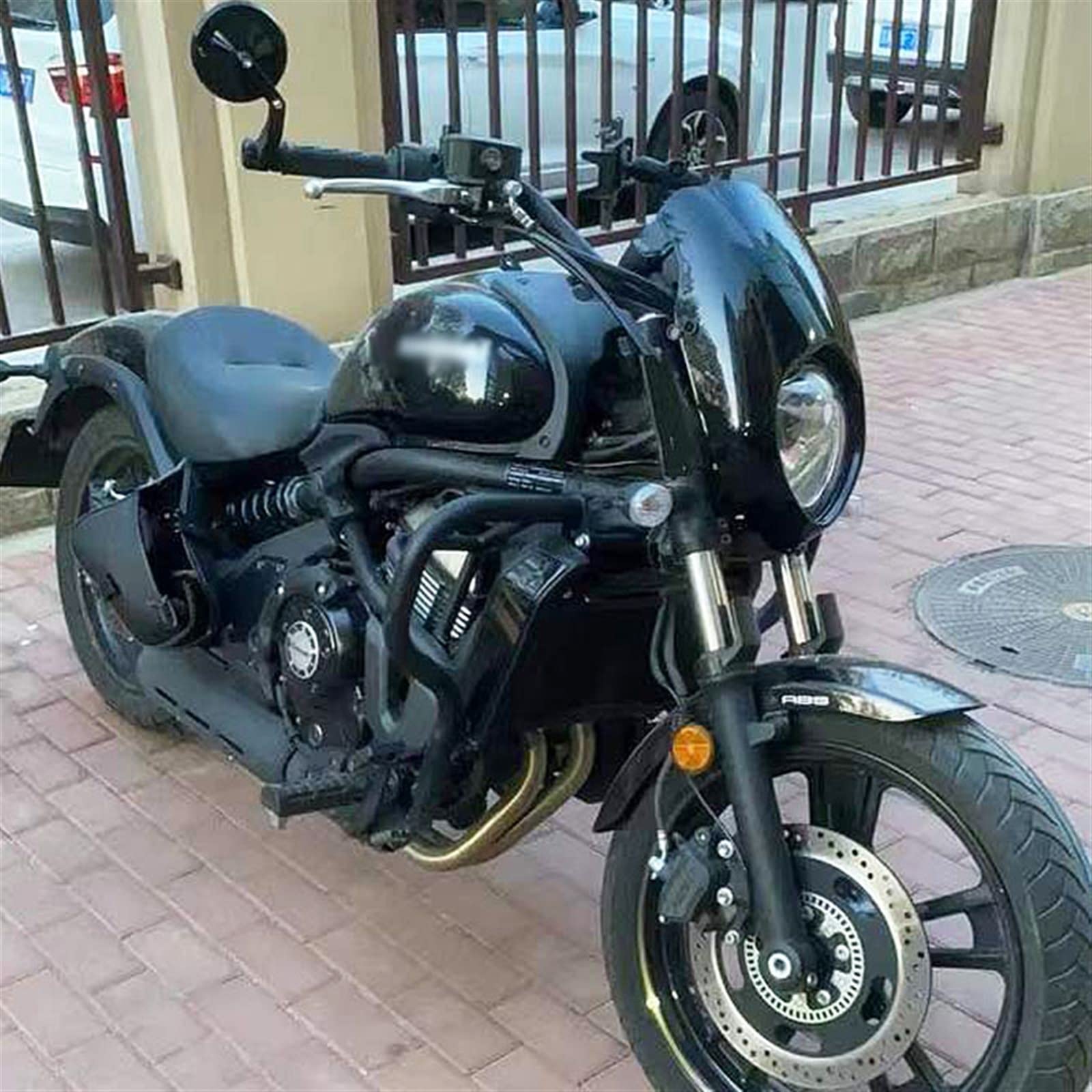 Amazon | バイクウインシールドドスポイラー オートバイ アクセサリー