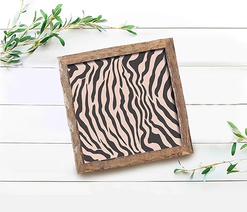 Miniatura 2 de GSS Designs - Plantillas de cebra para pintar sobre lienzo de madera, papel, tela, azulejos de pared, plantillas de piel de cebra, 12 x 12 pulgadas,