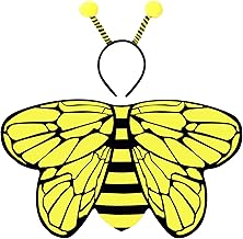Deguisement Abeille Enfant, Déguisement Abeille Fille, Deguisement Carnaval Enfant Costume Carnaval Enfant Deguisement Fille Deguisement Abeille Set Tiare Et Ailes, Halloween Carnaval Cosplay