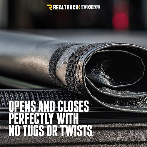 Miniatura 8 de TruXedo TruXport - Cubierta Tonneau para caja de camioneta enrollable suave | 263801 | Se adapta a Toyota Tundra 2007 - 2013 con sistema de orugas