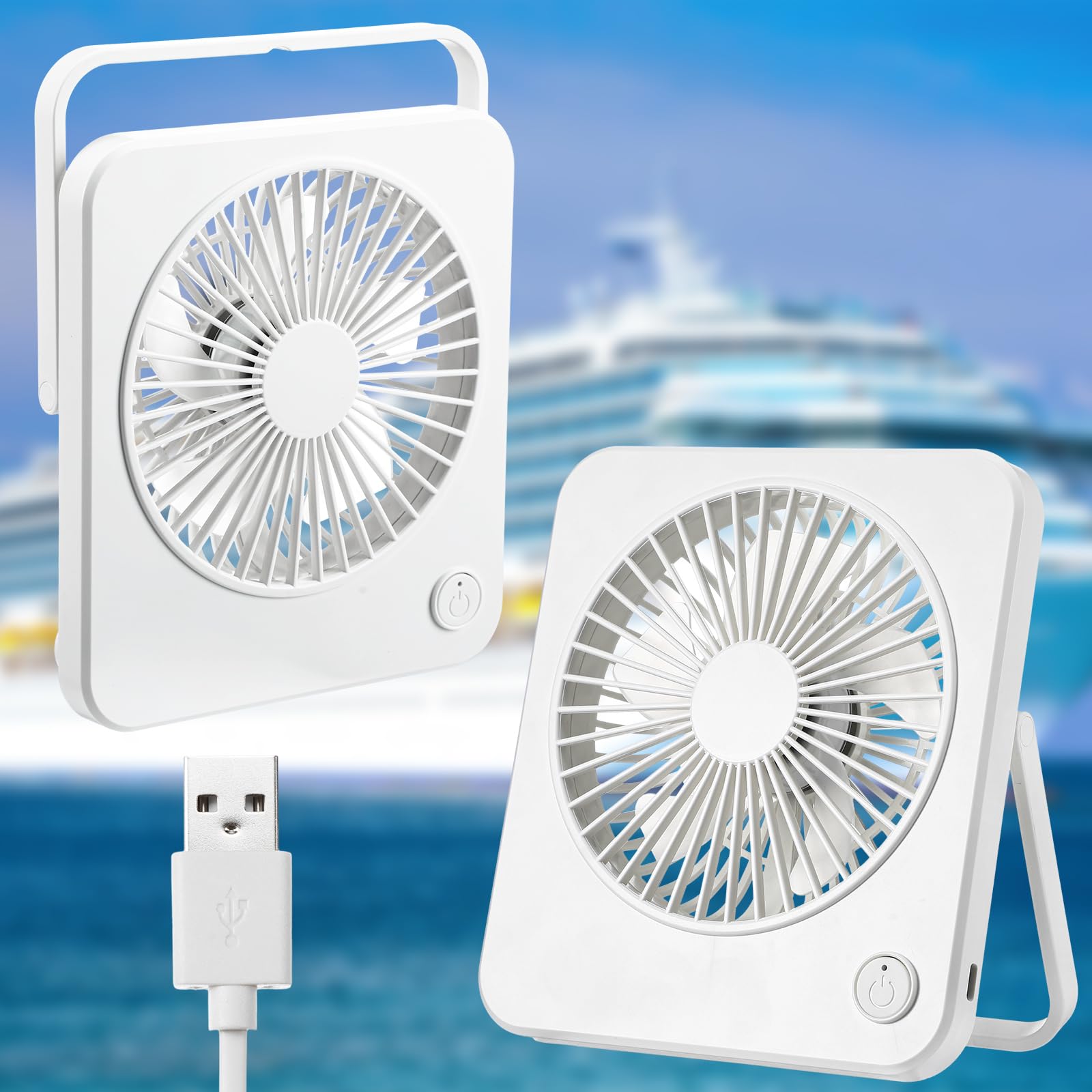BYCRUISE『FAN STORAGE』 Amazon.com: Magnetic Cruise Fan with 8000mAh Rechargeable