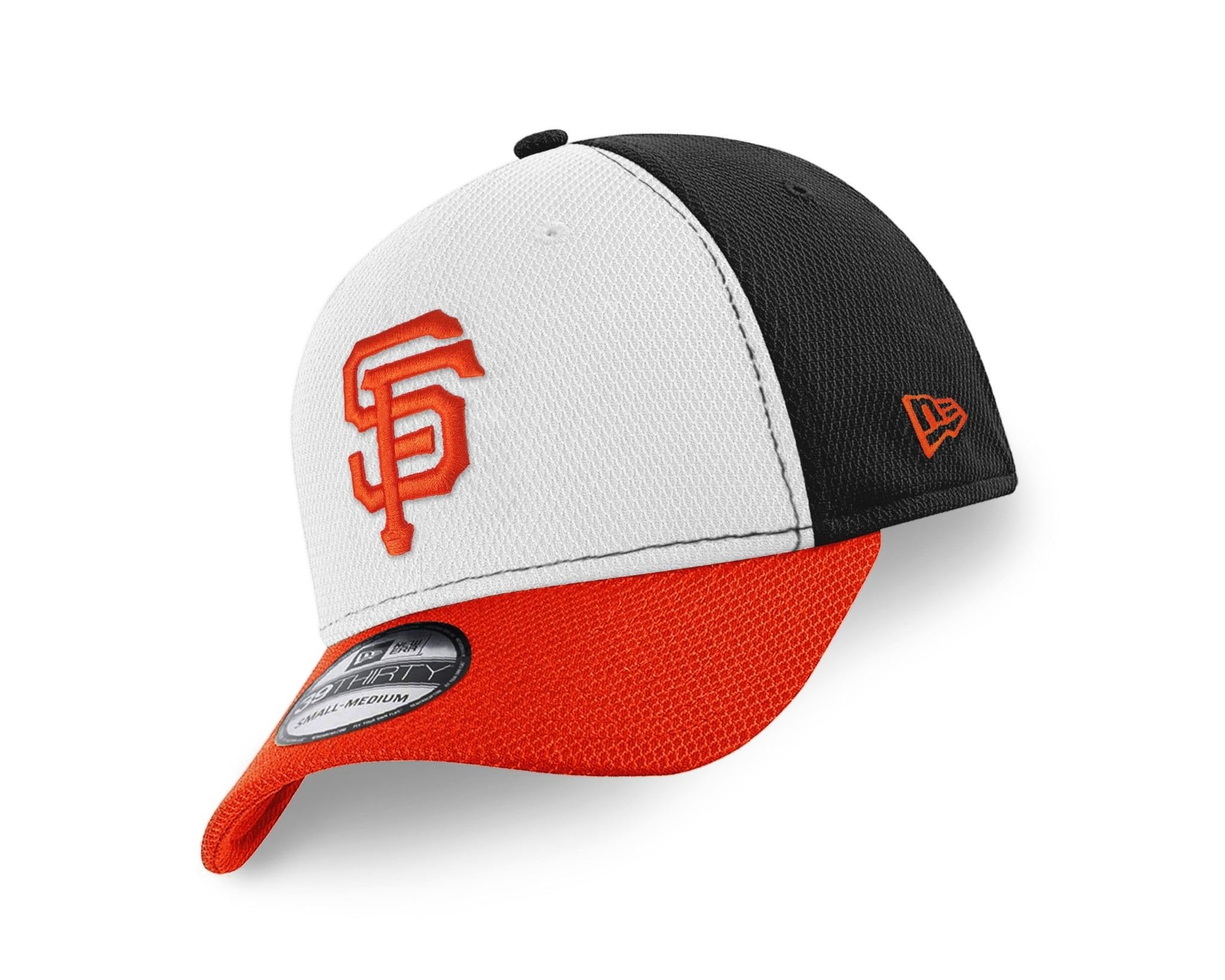 New Era San Francisco Giants MLB Diamond Era White OTC 39Thirty Stretch Cap — image 1