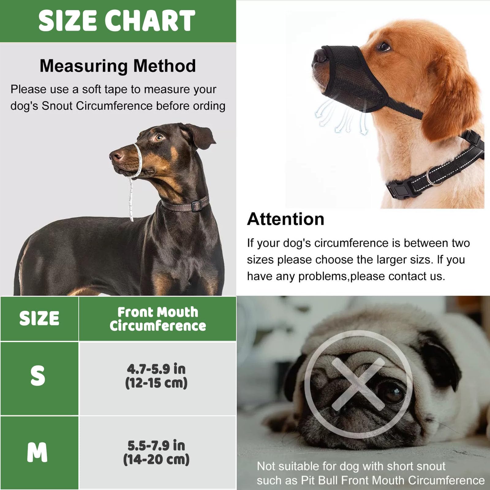DOINEUFL Dog Muzzle - Image 2