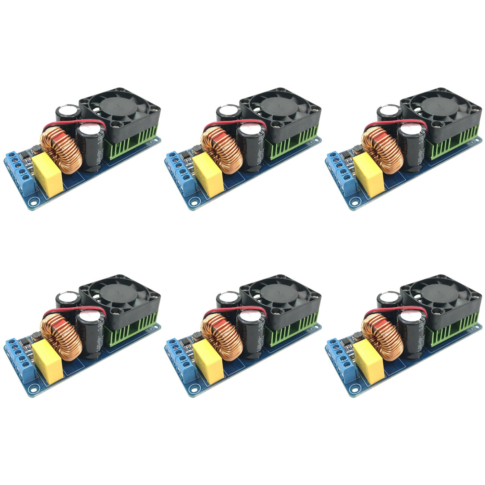 6X IRS2092S High Power Class D HIFI Mono Cyfrowy Wzmacniacz 500 w 58-70 V.