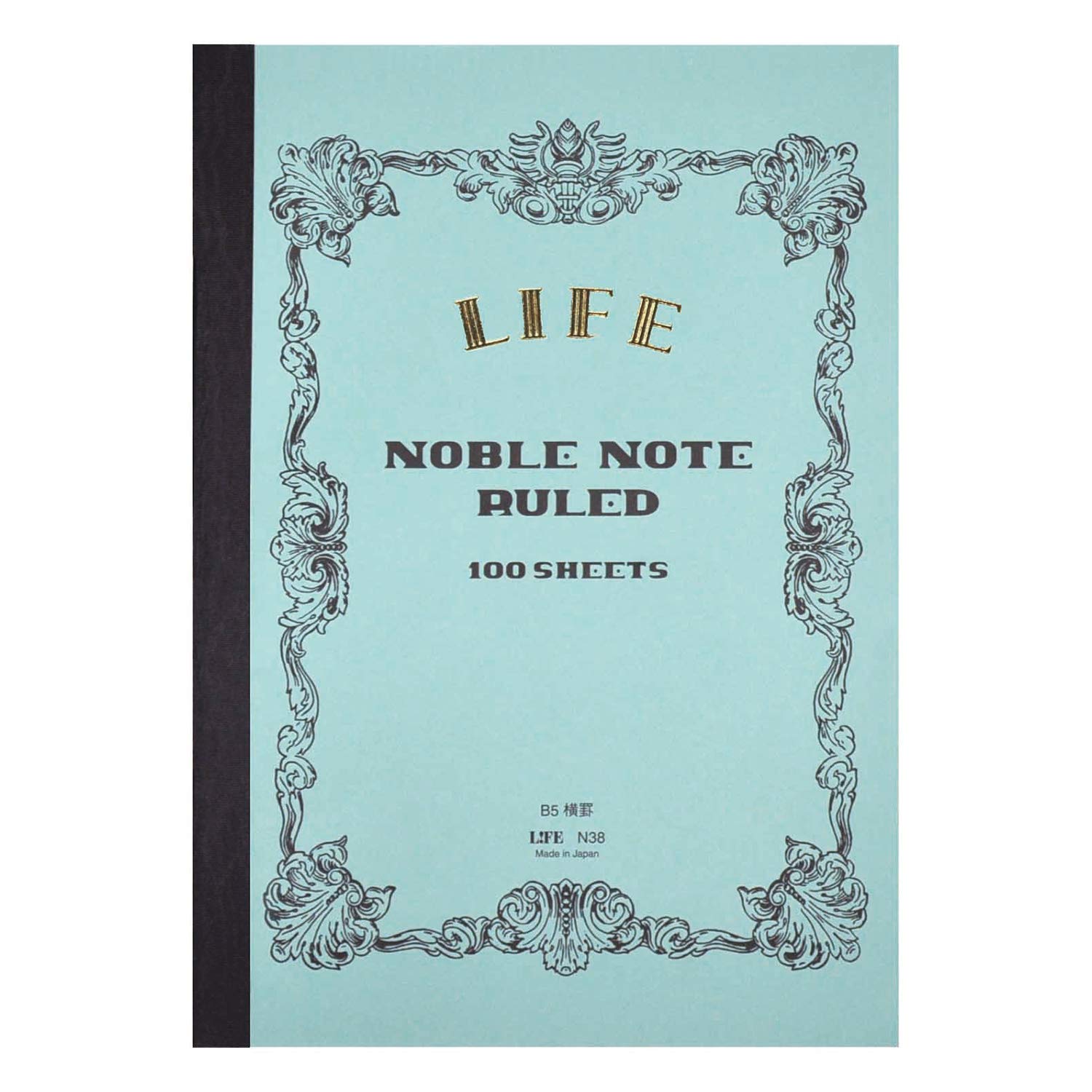 Life Notebook, Noble Notebook, Horizontal Ruled, B5 N38