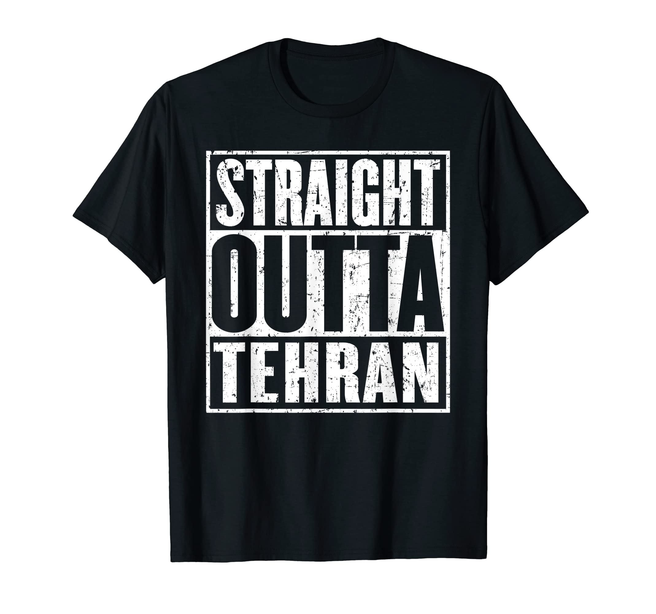Straight Outta TehranVintage Distressed T-Shirt