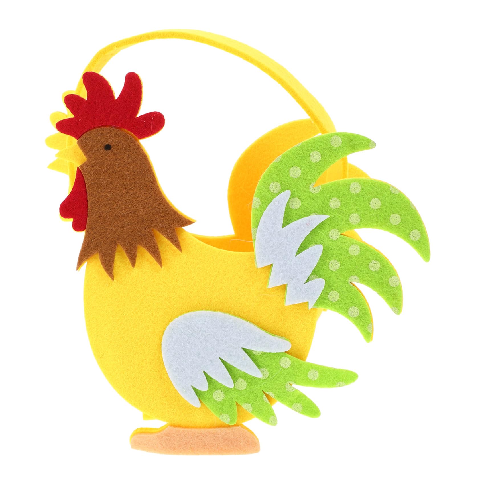 SUPVOX Handheld Storage Basket Non-woven Creative Storage for Boys and Girls Playful Room Decoration