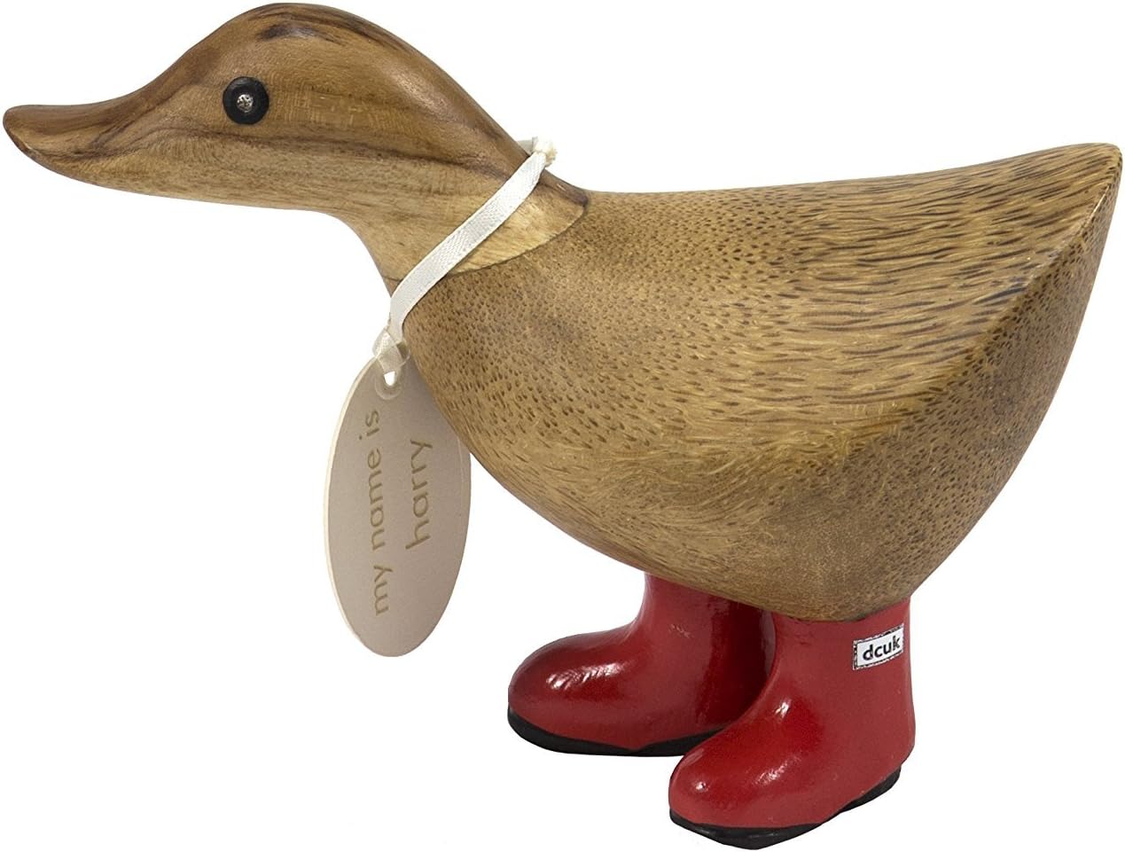 DCUK - Natural Wellies Ducky - Red Boots
