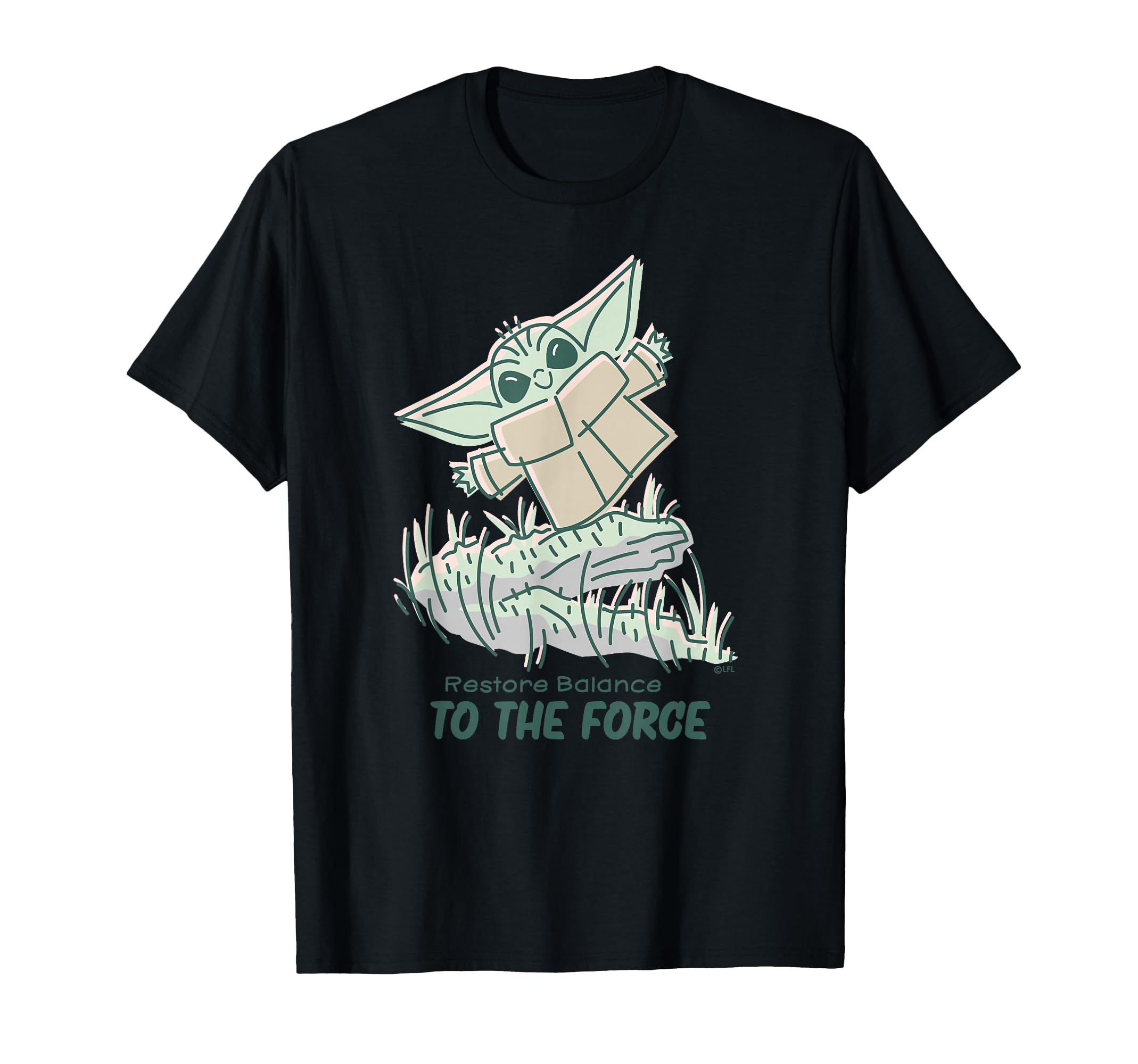 T-shirt Star Wars Grogu avec impression graphique haute définition