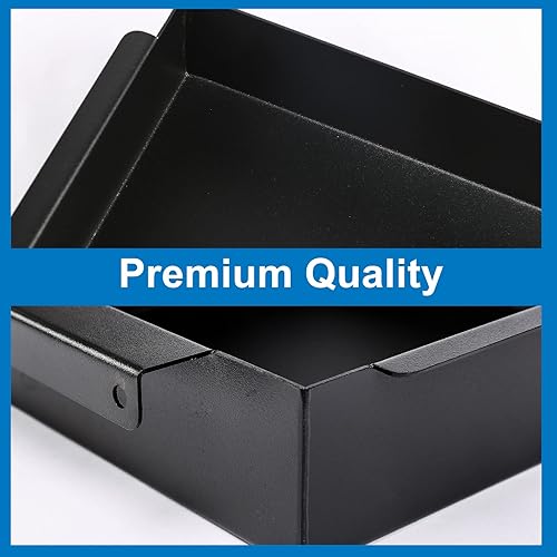 Miniatura 3 de Uniflasy Recipiente de grasabandeja de goteo para parrilla de gas y carbón Chargriller 5050, 5650, 5072, con 15 bandejas de goteo de papel de