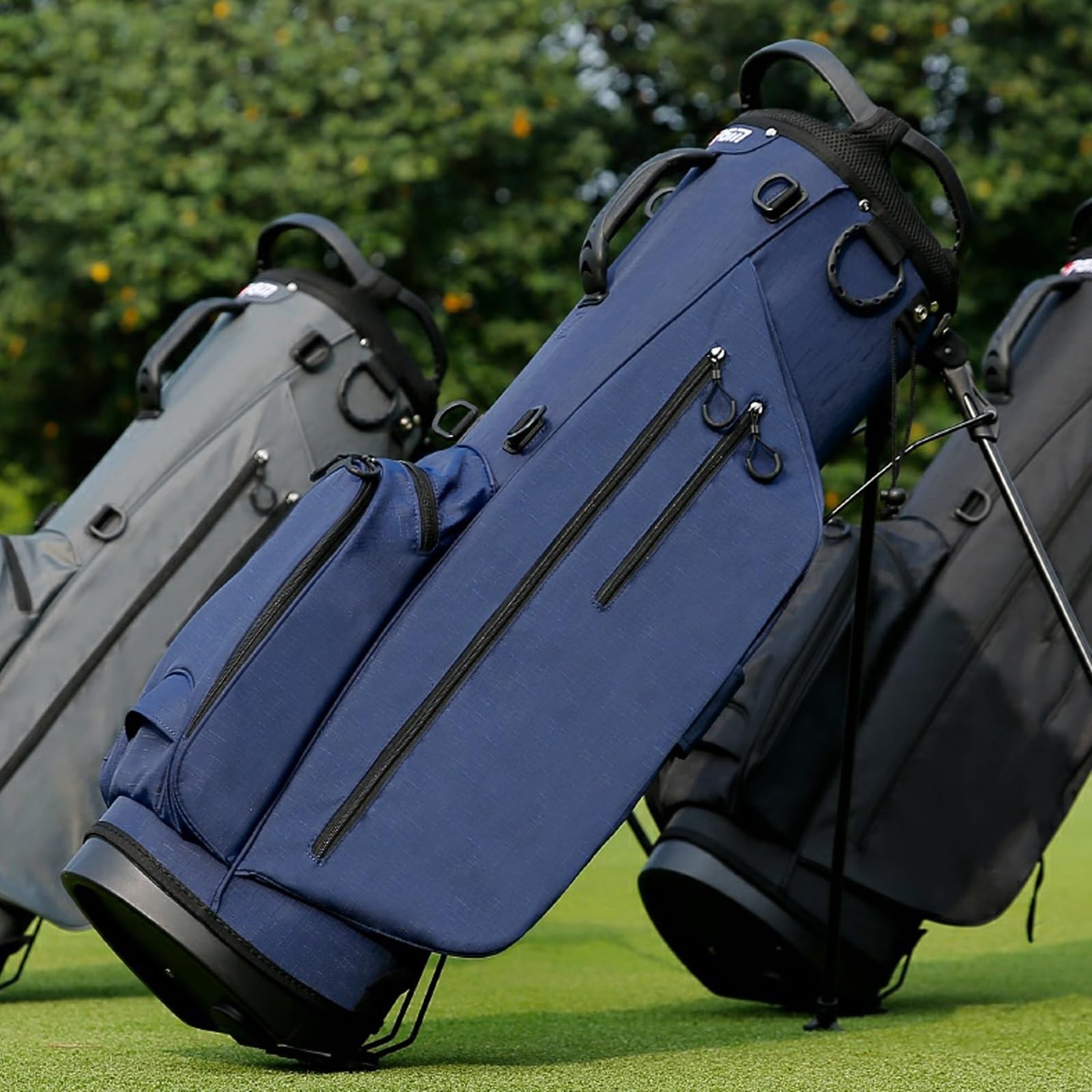 Bolsa De Transporte De Golf con Múltiples Bolsillos, Bolsa De Golf Ligera E Impermeable, Correas De Mochila Ajustables, For Golfistas Aficionados Y Profesionales