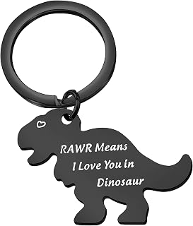 Dinosaur Gift Dinosaur Couple Gift T-Rex Gift RAWR Means I Love You in Dinosaur Dinosaur Lover Gift