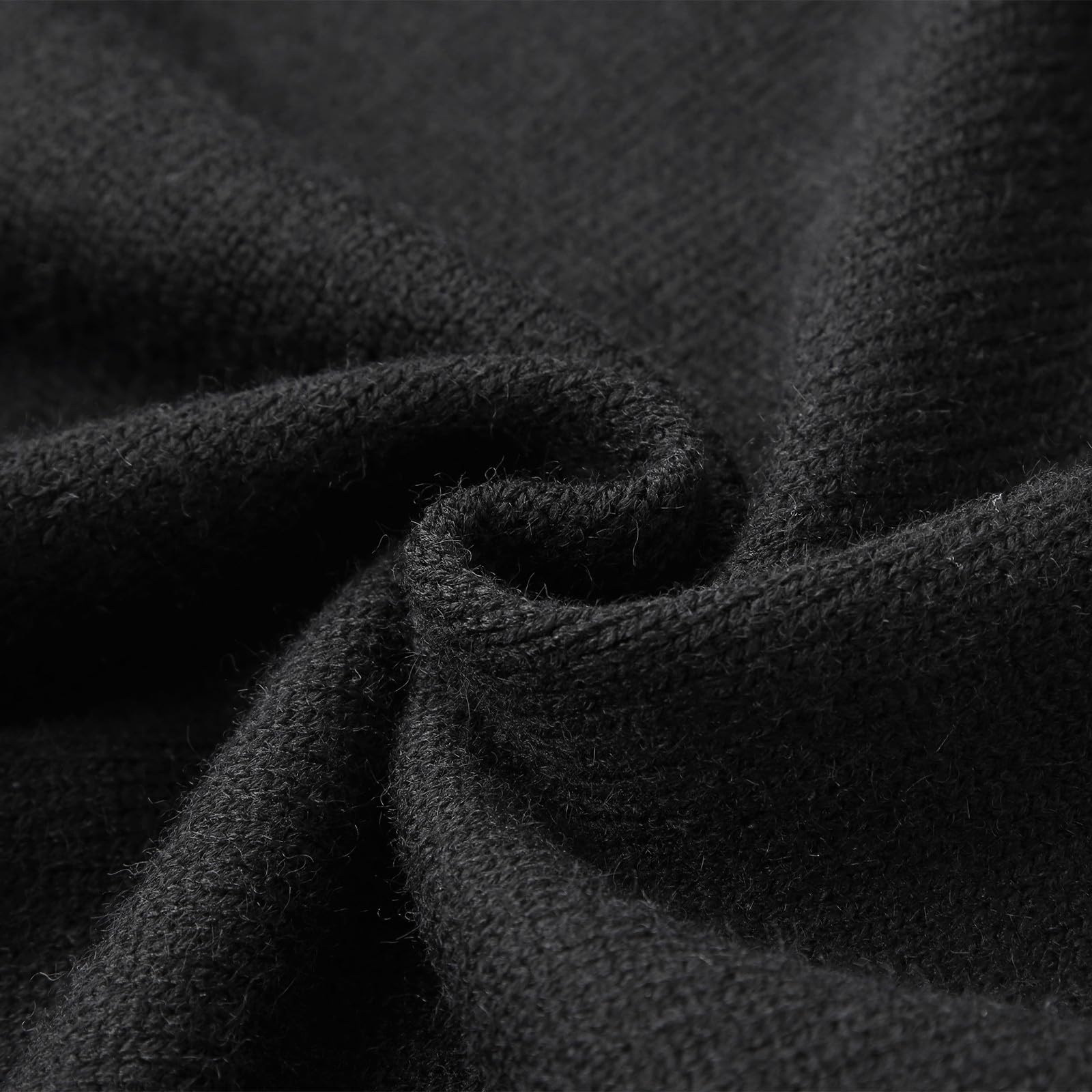 MODFUL Maglia da donna senza maniche con scollo a V, maglione grosso classico