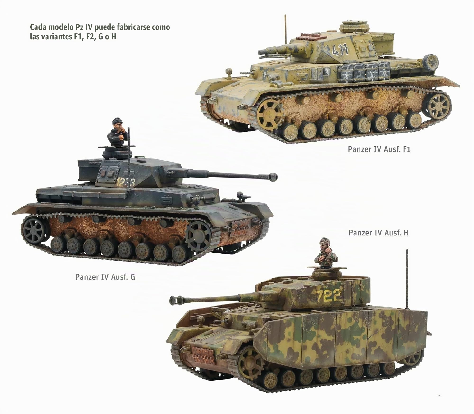 Warlord Games Bolt Action - Panzer Iv Ausf.f1/g/h - Wgb.wm.505 by
