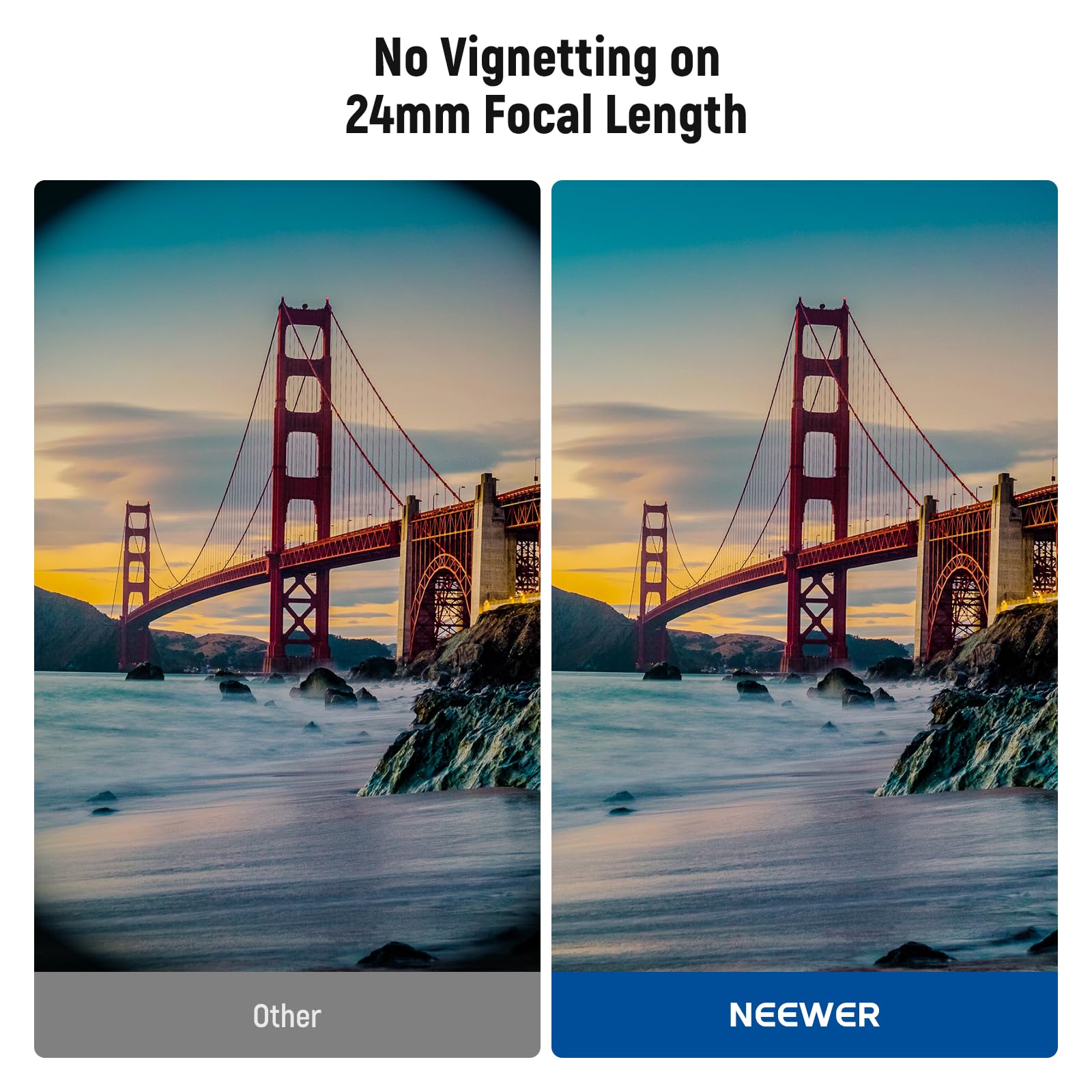 NEEWER BASICS Filtro ND Variabile da 67mm, Filtro ND2-400 a Densità Neutra Variabile Ruotabile con Riduzione della Luce 1-9 Stop con Rivestimento Anti Impronta, Telaio Sottile per Obiettivo Fotocamera
