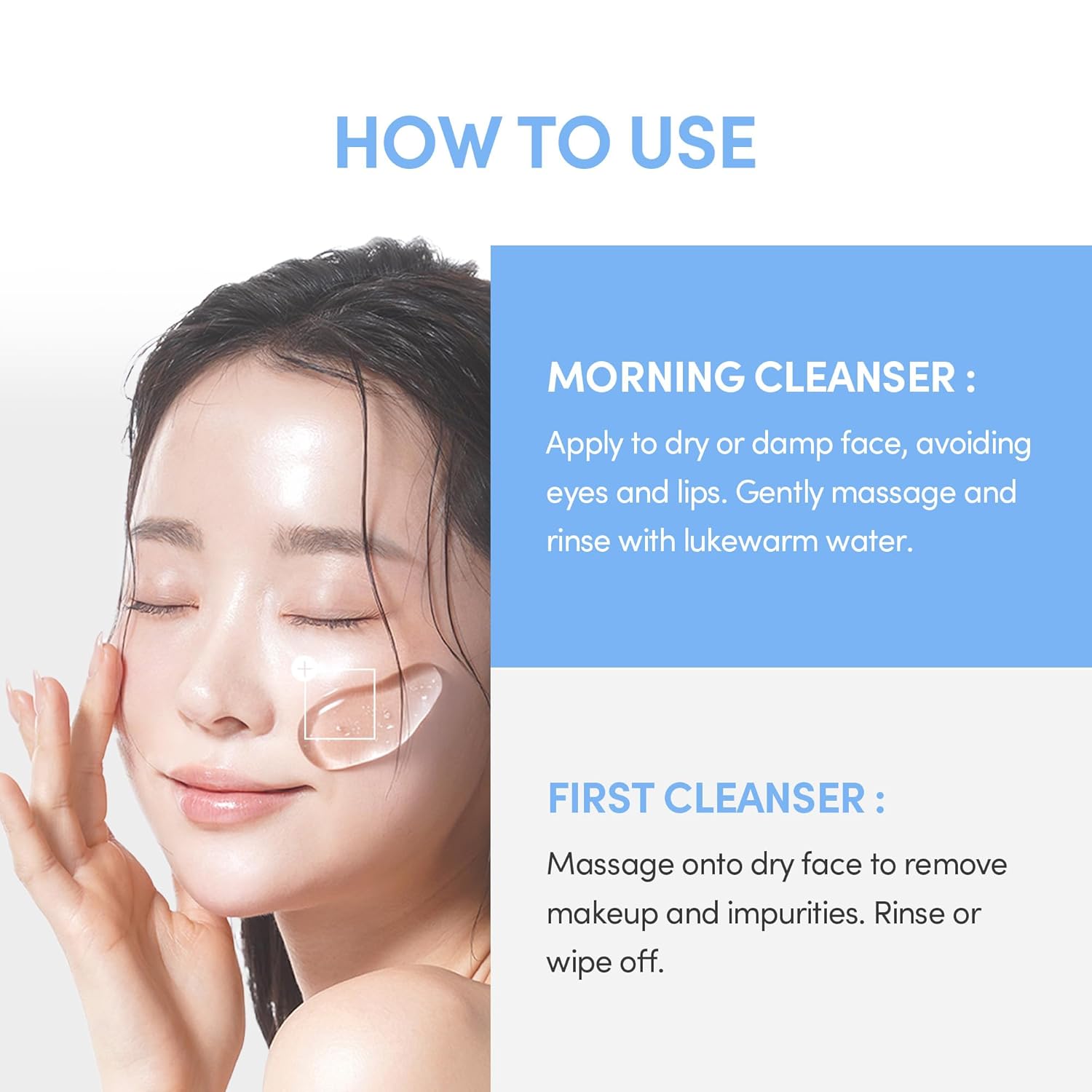 LAGOM Cellup Gel To Water Cleanser, No Foam Transparent Formula, Jelly Texture, Morning Cleansing, Hydrating Daily Face Wash 5.74 Fl Oz 5.74 Fl Oz (Pack of 1) image 9 of 9 B08DFR5Y57