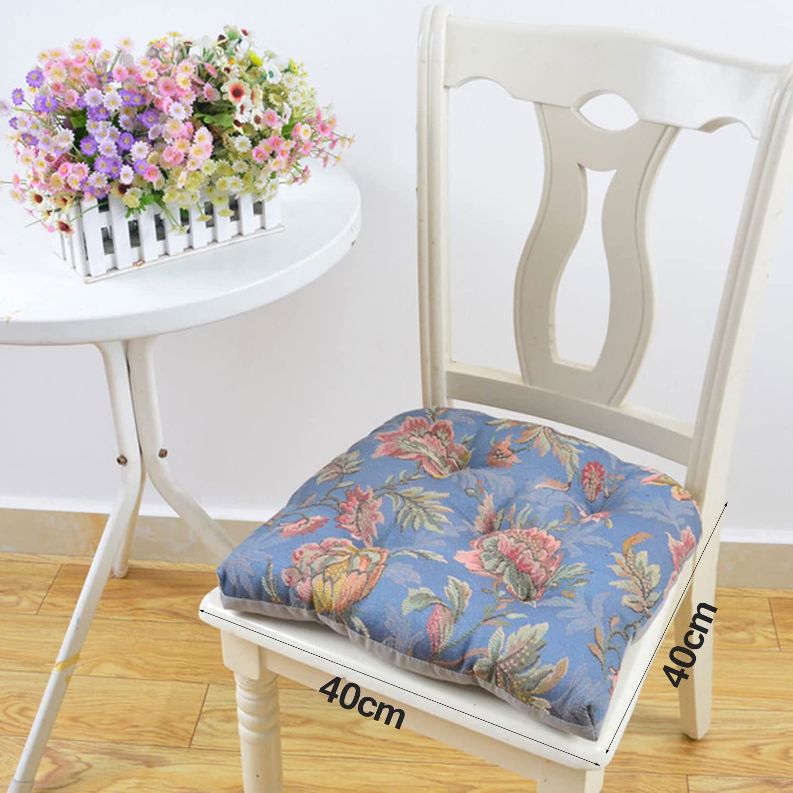 Cojines De Asiento De 2 Unidades, Cuadrados, Antideslizantes