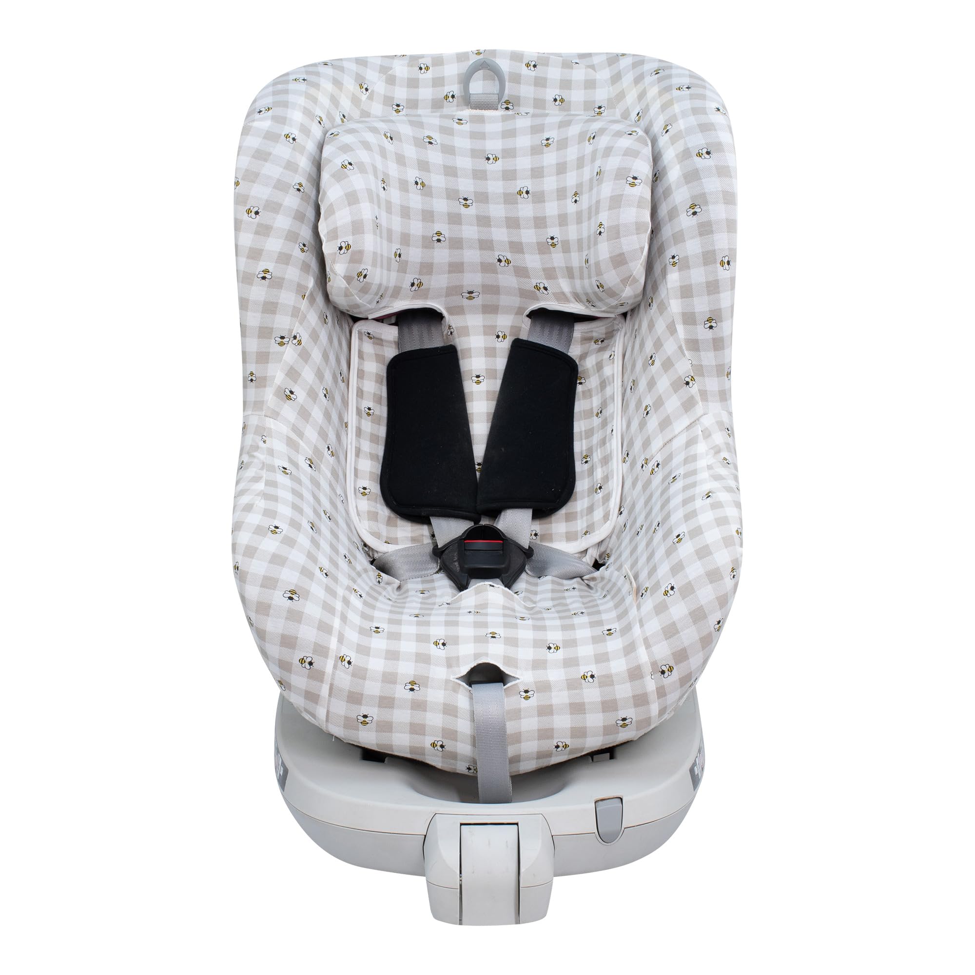 JYOKO Kids Funda para Romer Dualfix (DUALFIX-ISIZE -SWINGFIX, Picnic Vichy)