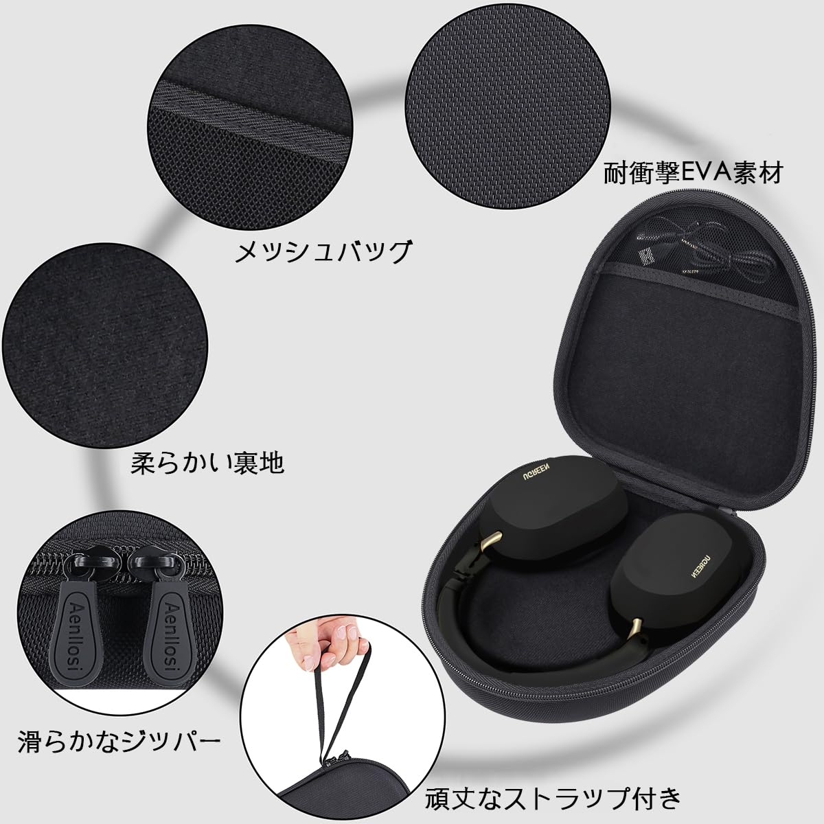 Amazon | （ケースのみ）UGREEN ヘッドホン Bluetooth ワイヤレス