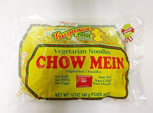 Guyanese Pride Fideos vegetarianos Chow Mein 12 oz