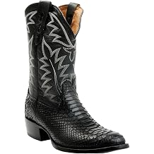 Cody James Mens Mens Exotic Python Western Boot Round Toe - Becjdd24-09