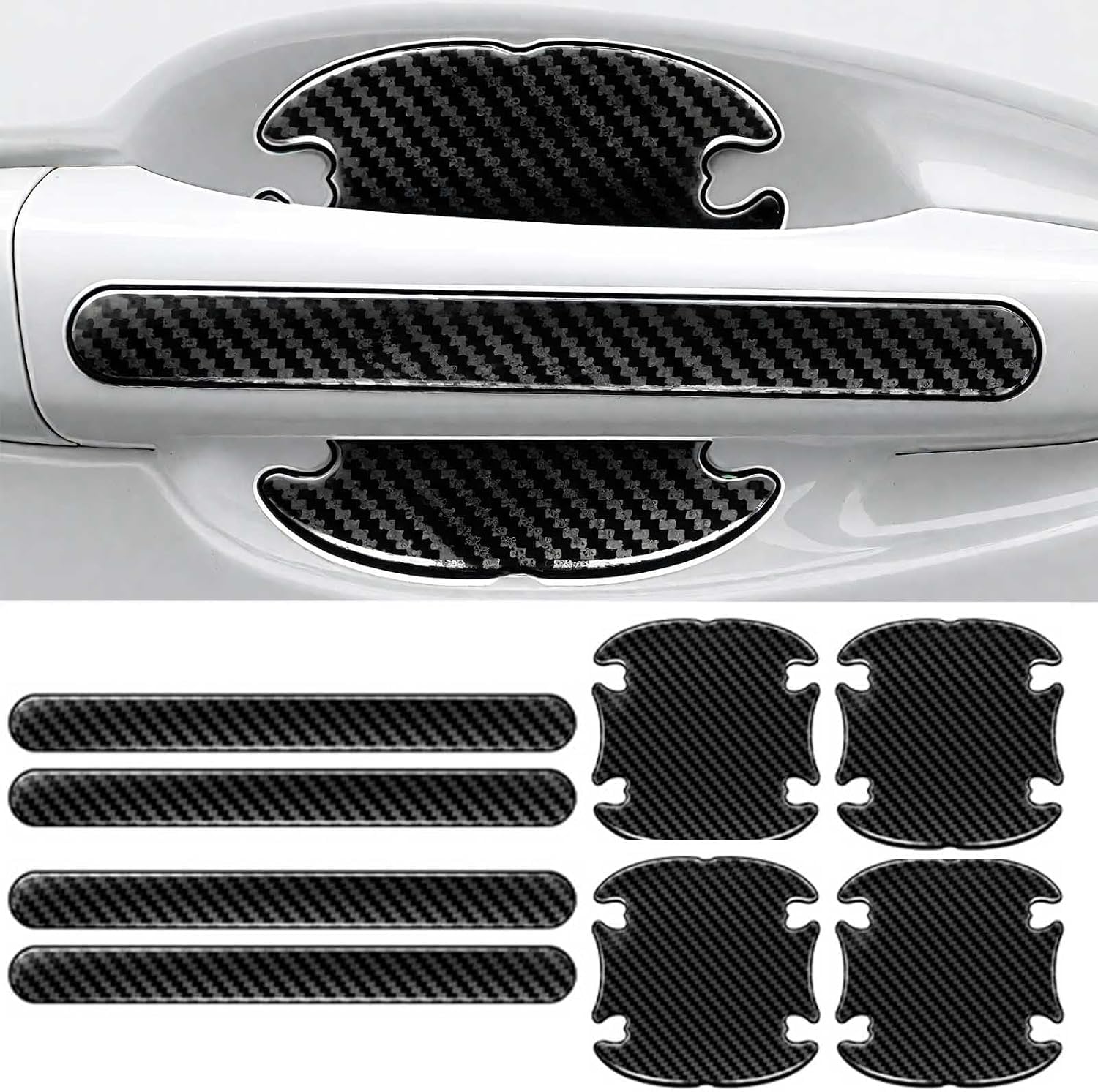 YYUGUIBEG Car Door Handle Cup Protector for Toyota Aygo 2014-2025