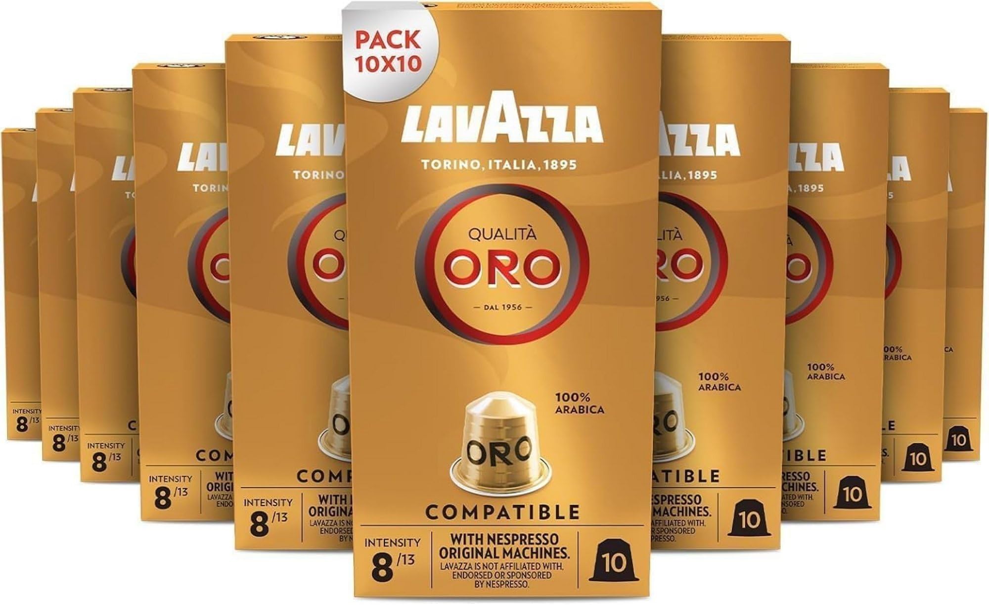 Lavazza Qualità Oro 100 Capsule in Alluminio