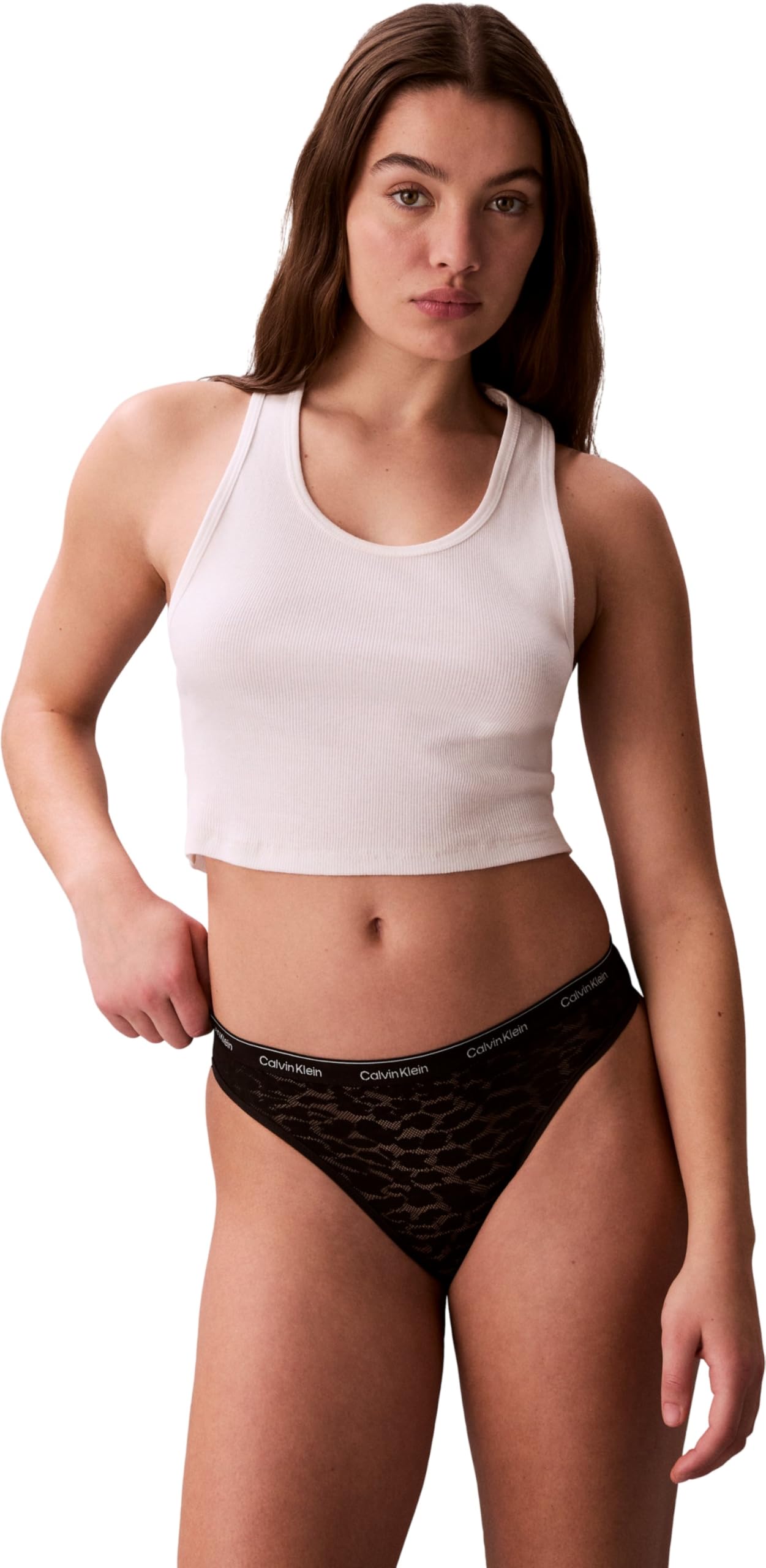 Calvin Klein Braguitas brasileñas Mujer Pack de 3 Low-Rise Ropa Interior