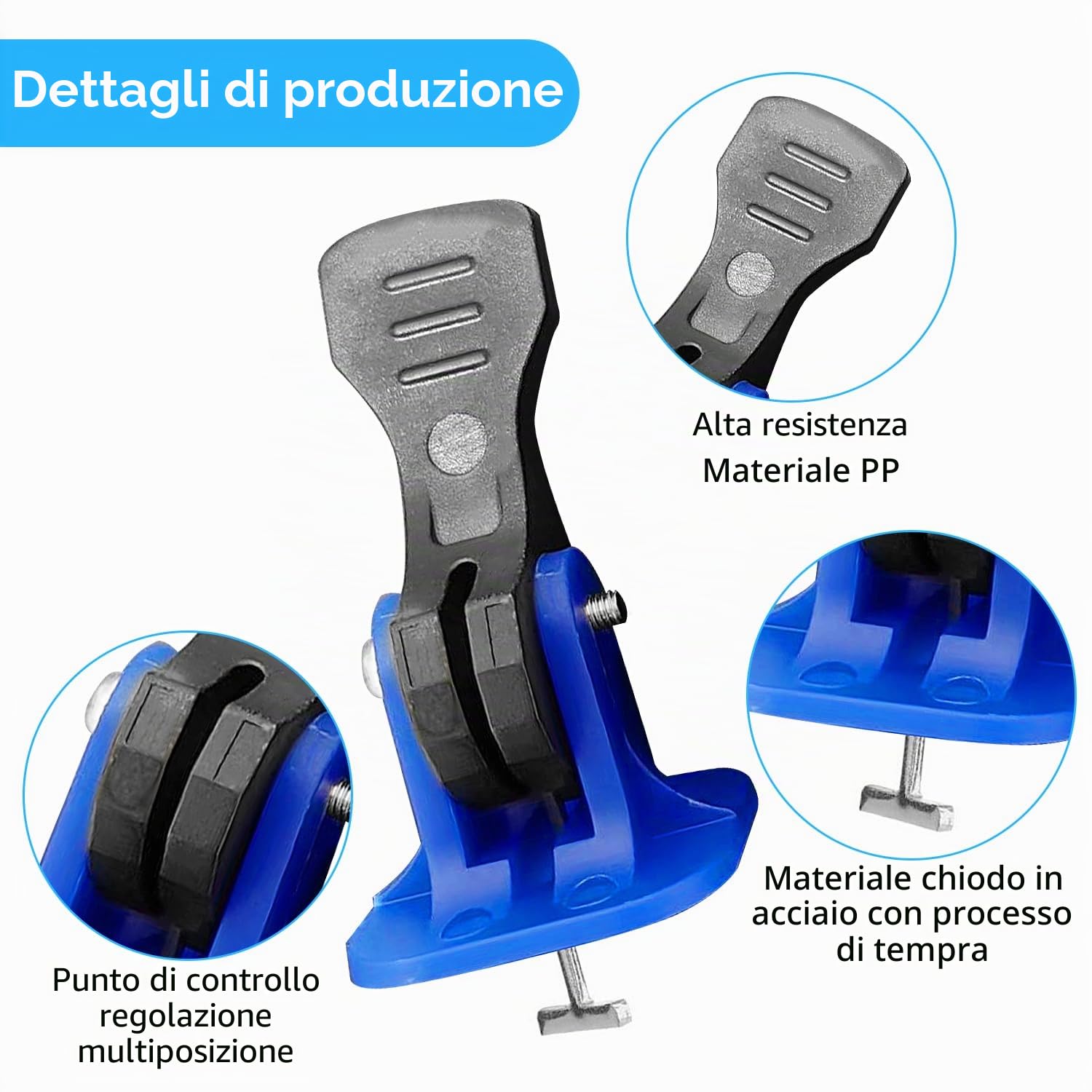 100 Pezzi Riutilizzabili Livellatori per Piastrelle 2mm, Blu Kit Sistema di Livellamento per Piastrelle, 100 Livellamento Regolatore per Pavimenti Dell'edificio