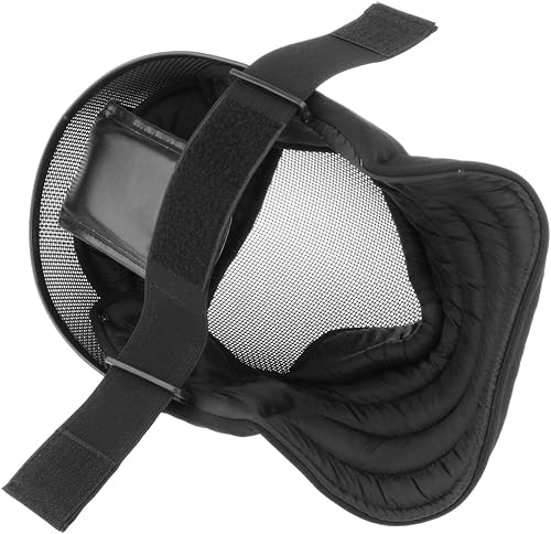 Miniatura 4 de Generic Protección facial multifunción comodidad con equipo de espada portátil acolchado, casco de esgrima para competición de máscaras, suministros