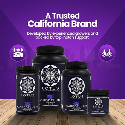 Miniatura 6 de Carboflush Pro Series - Potenciador del sabor de cosecha, polvo nutritivo derivado naturalmente para suelo, hidroponía y fibra de coco, fertilizante