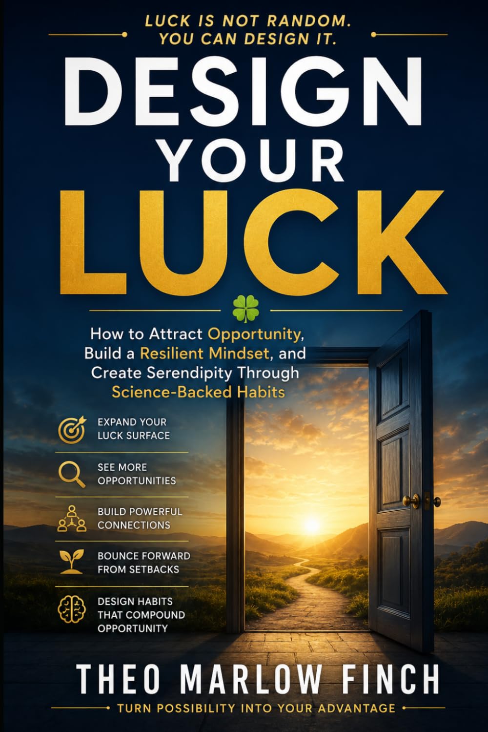 Design Your Luck: How to Attract Opportunity, Build a Resilient Mindset, and Create Serendipity Through Science-Backed Habits