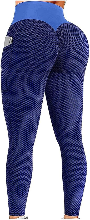 Ladmiple Workout Leggings for Women Butt Lifting Scrunch Butt Gym Fitness Seamless Booty Tight Tummy Control Yoga Pants