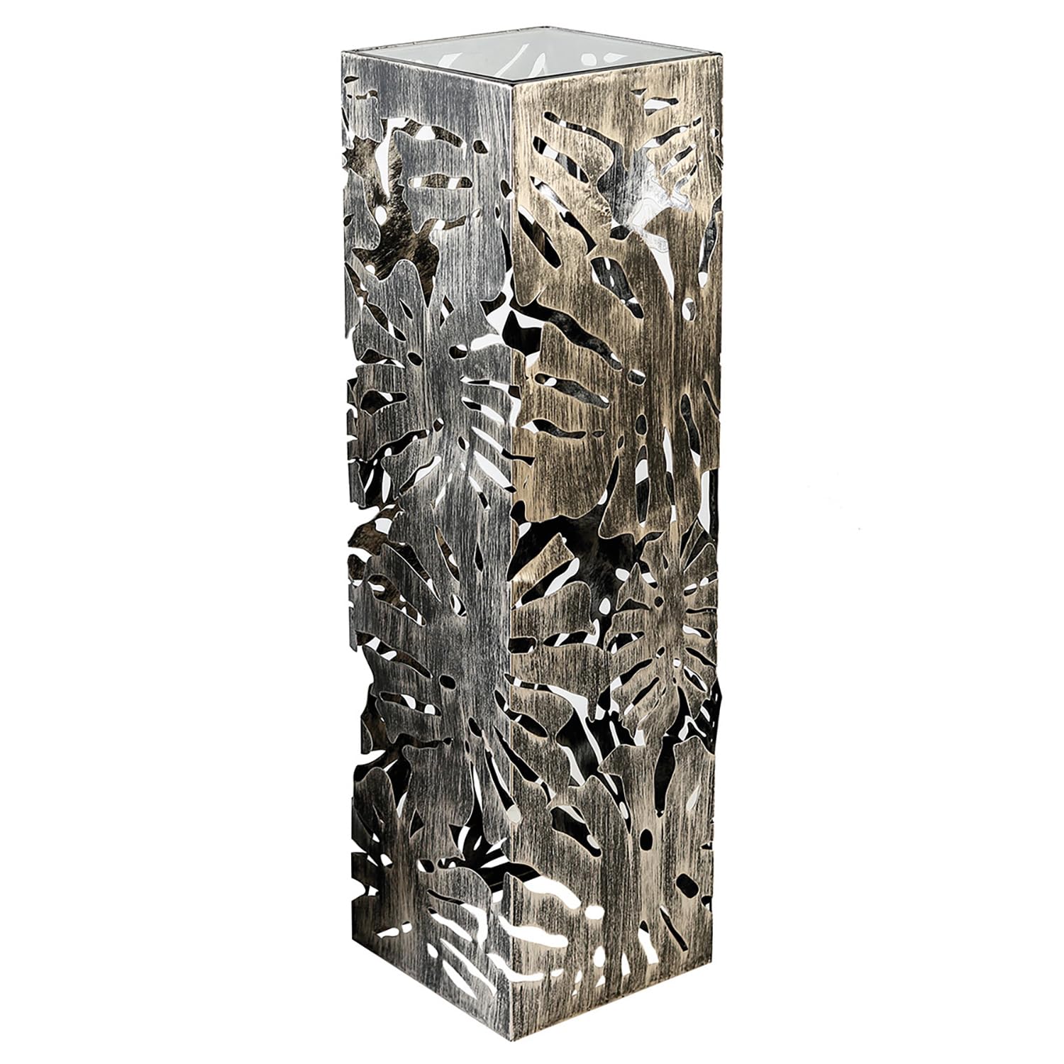 Casablanca Kolumna Flora metalowa, oksydowana wys. 100 cm