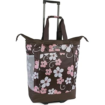 olympia cosmopolitan rolling shopper tote