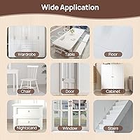 Vista 8 de Relleno de Madera, Masilla de Madera Pintable de 6.15 oz, Fácil de Lijar, Resistente al Encogimiento y a las Grietas, Reparación Rápida para Blanco