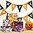 PlandRichW Halloween Wrapping Paper 12 Sheets Folded for Boys Girls Kids Man Women,Pumpkin Spooky Witch Hat Bat Halloween Decorations,Holiday,Party,Baby Shower Present Packing Each 20 X 29