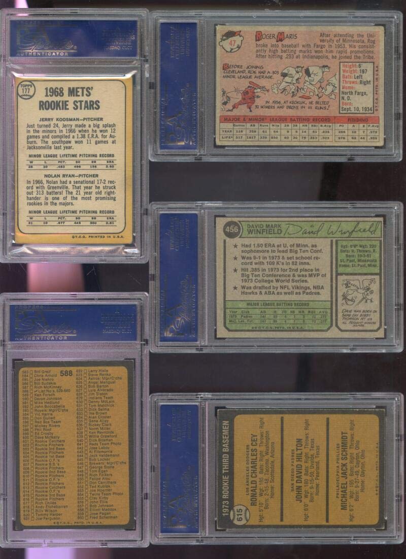 Amazon.com: 1974 Topps #456 Dave Winfield Padres ROOKIE RC NM PSA