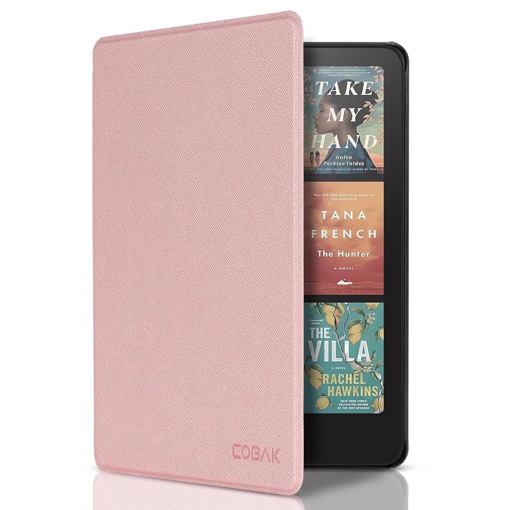 CoBak Case for 7" E-Readers - All New PU Leather Cover with Auto Sleep Wake Feature for E-Readers 2024 Released