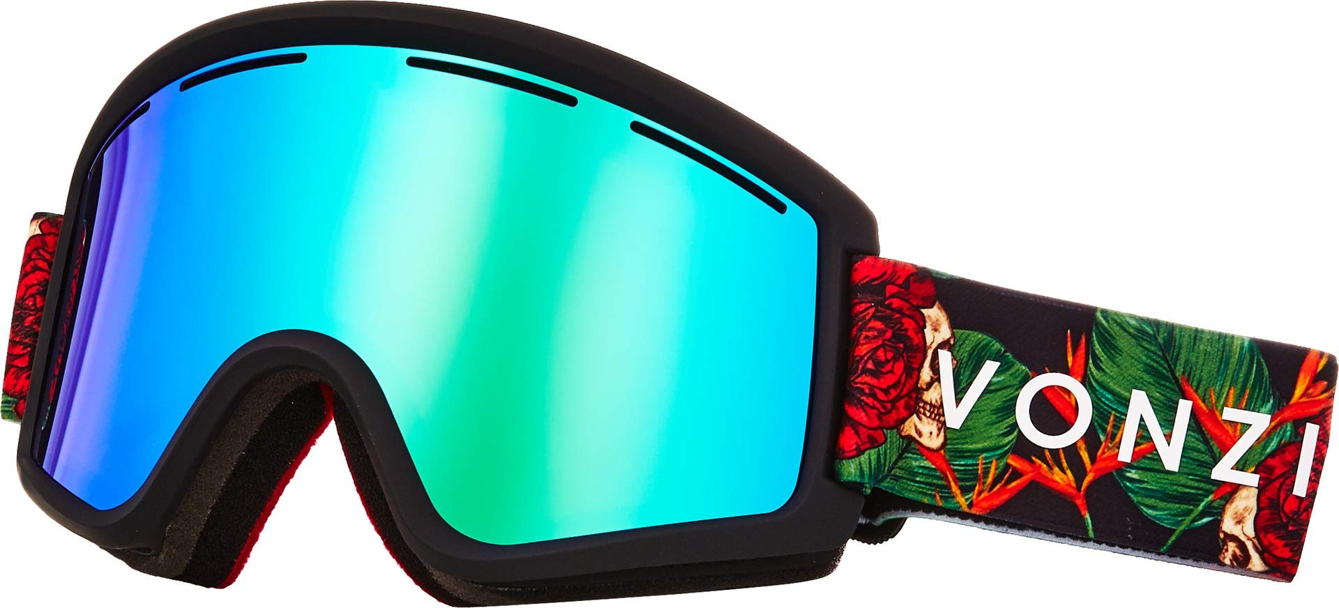 VonZipper Cleaver Goggle Black Satin/Wild Quasar Chrome One Size