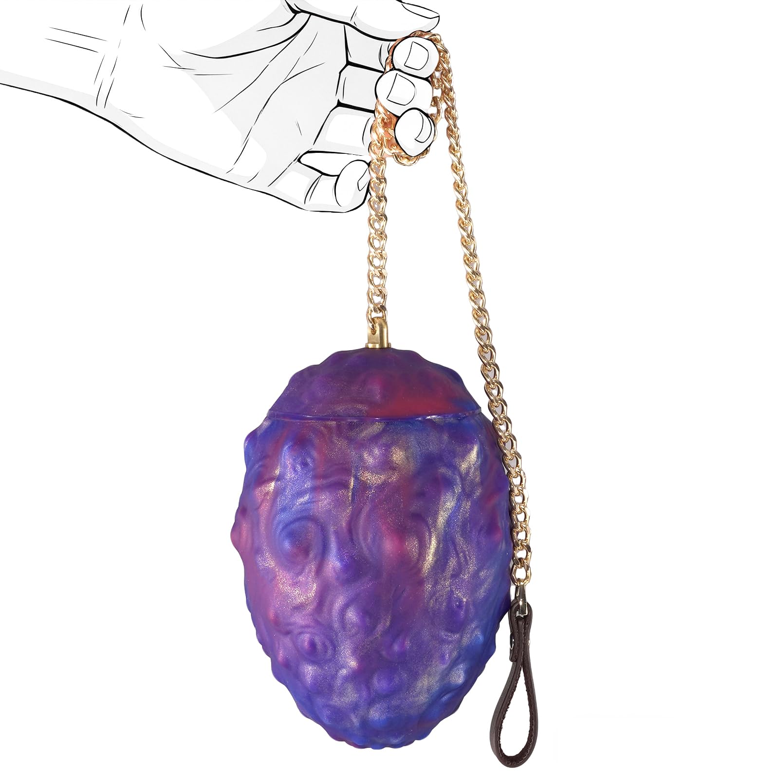 Dargon Anal Plug Large Silicone Training Butt Plug with Long Chain